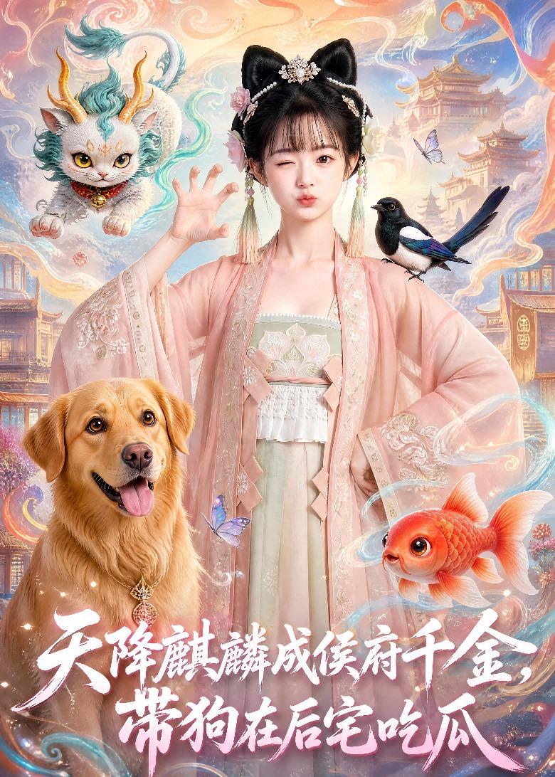 天降麒麟成侯府千金，带狗在后宅吃瓜(全集)