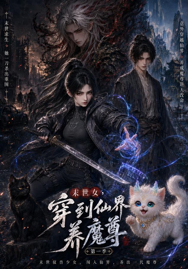 末世女，穿到仙界养魔尊第一季(全集)