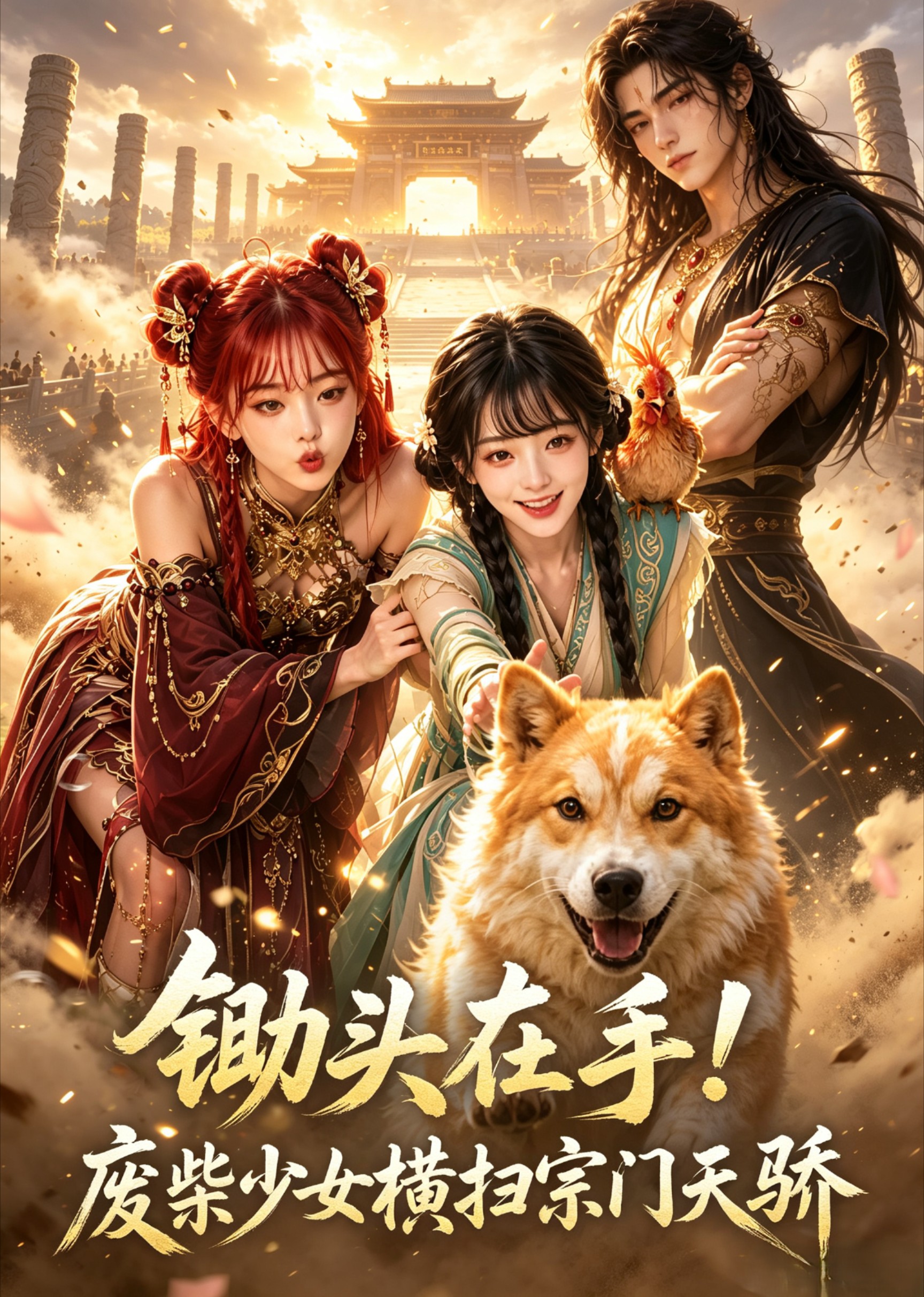 锄头在手！废柴少女横扫宗门天骄(全集)