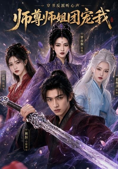 穿书反派听心声，师尊师姐团宠我(全集)