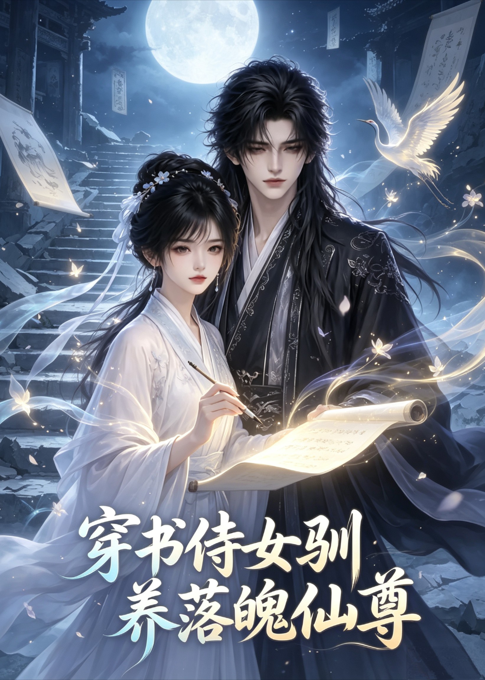 穿书侍女驯养落魄仙尊(全集)
