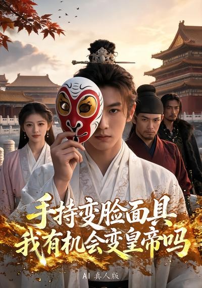 手持变脸面具我有机会变皇帝吗AI真人版(全集)