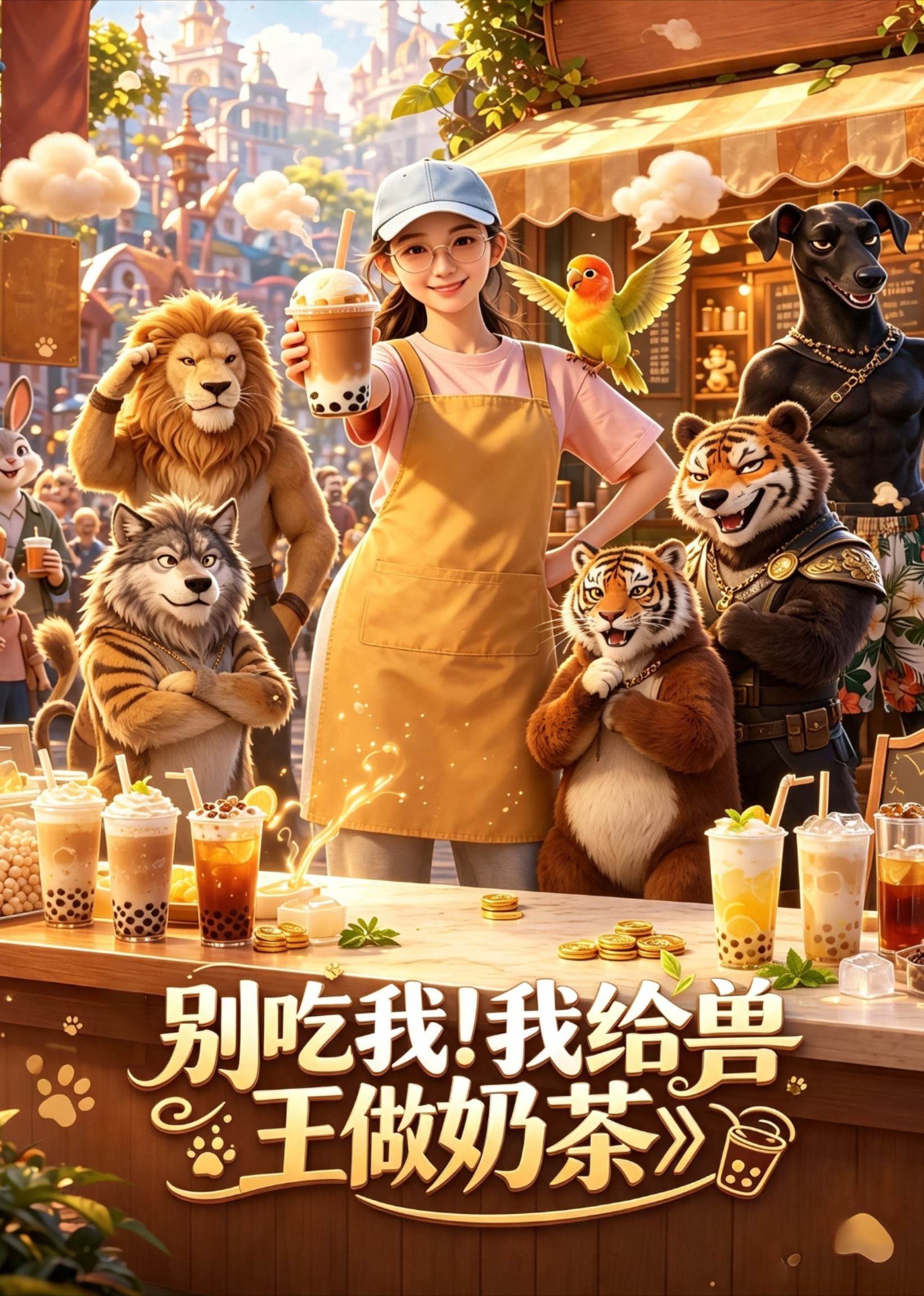 别吃我!我给兽王做奶茶(全集)