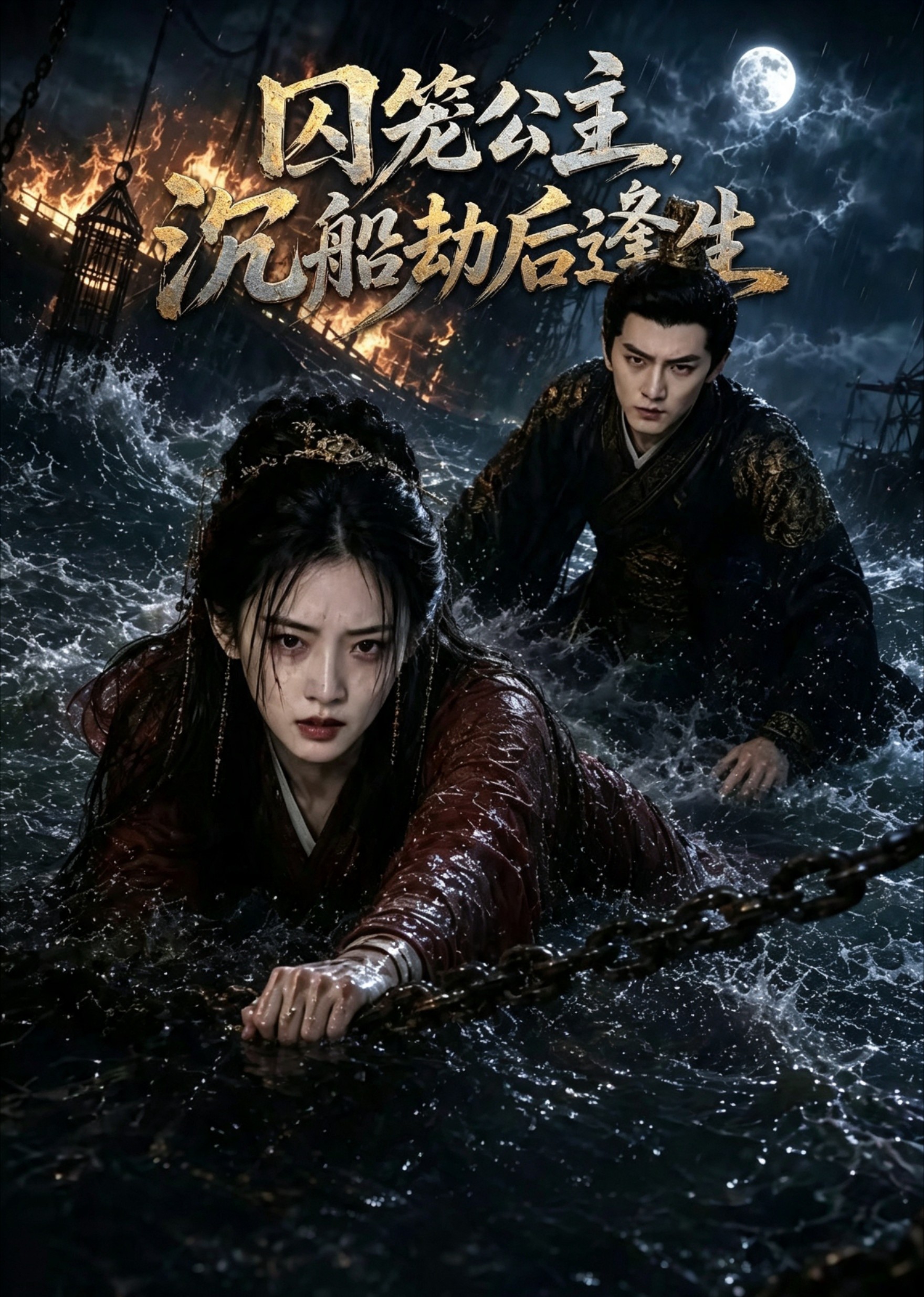 囚笼公主,沉船劫后逢生(全集)