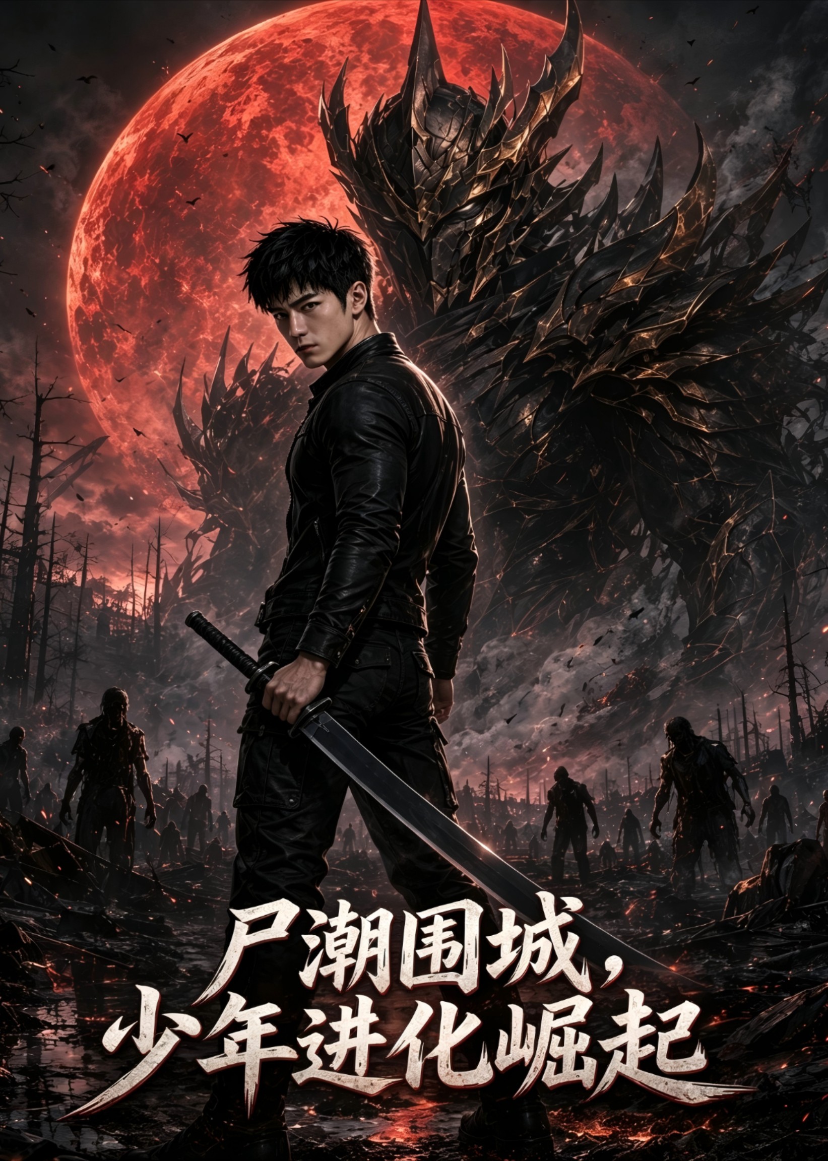 尸潮围城,少年进化崛起(全集)