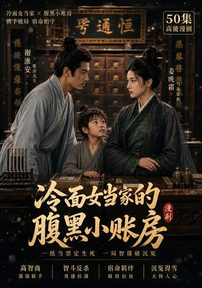 冷面女当家的腹黑小账房第一季(全集)