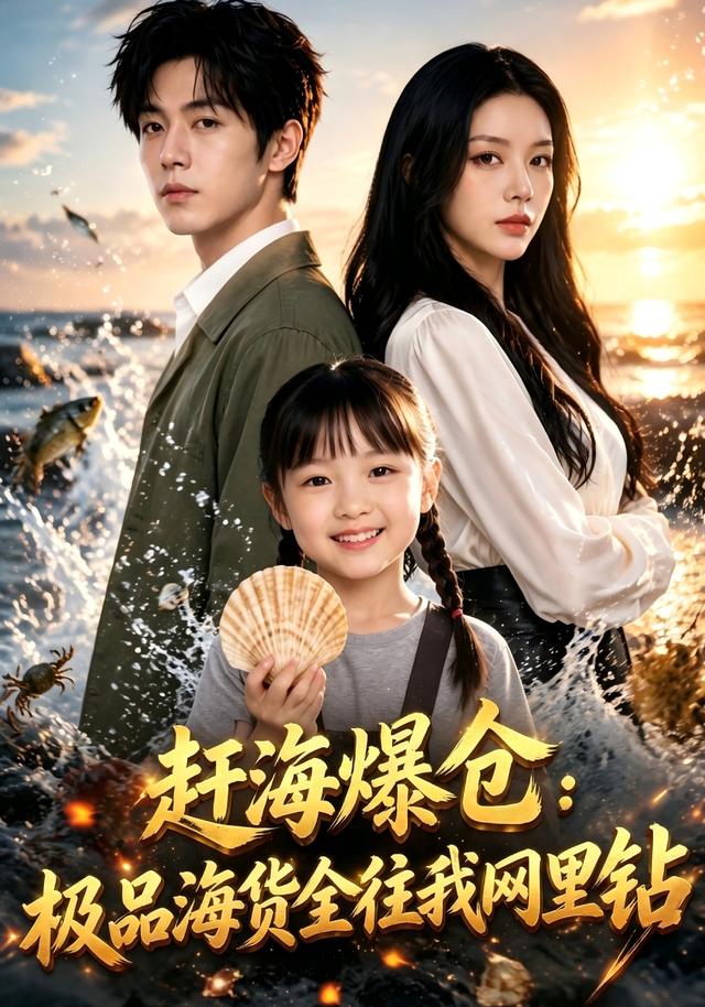 赶海爆仓:极品海货全往我网里钻AI短剧(全集)