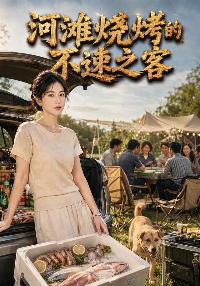 河滩烧烤的不速之客AI短剧(全集)