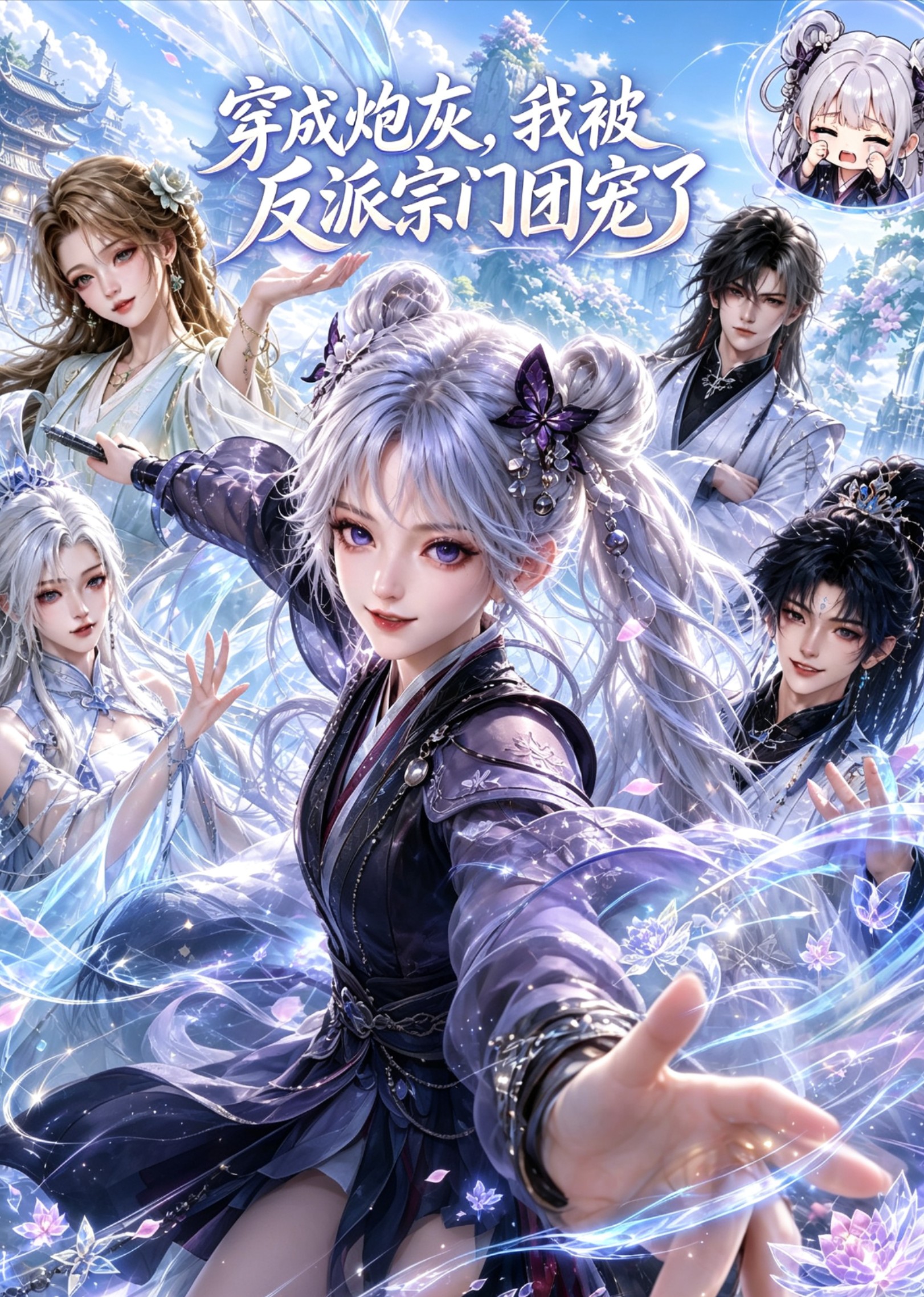 穿成炮灰,我被反派宗门团宠了(全集)