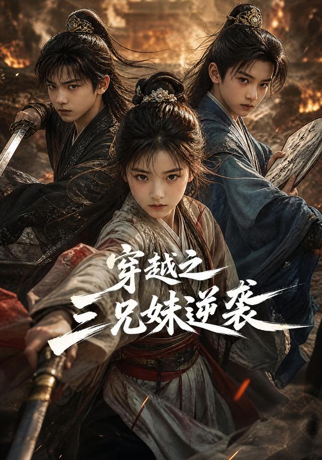 穿越之三兄妹逆袭AI短剧(全集)